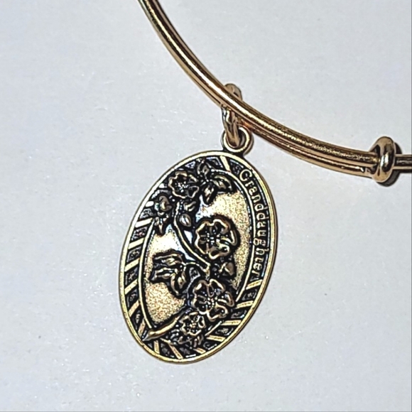 Alex and Ani Jewelry - ALEX AND ANI "GRANDDAUGHTER" CHARM BANGLE BRACELET - 2016